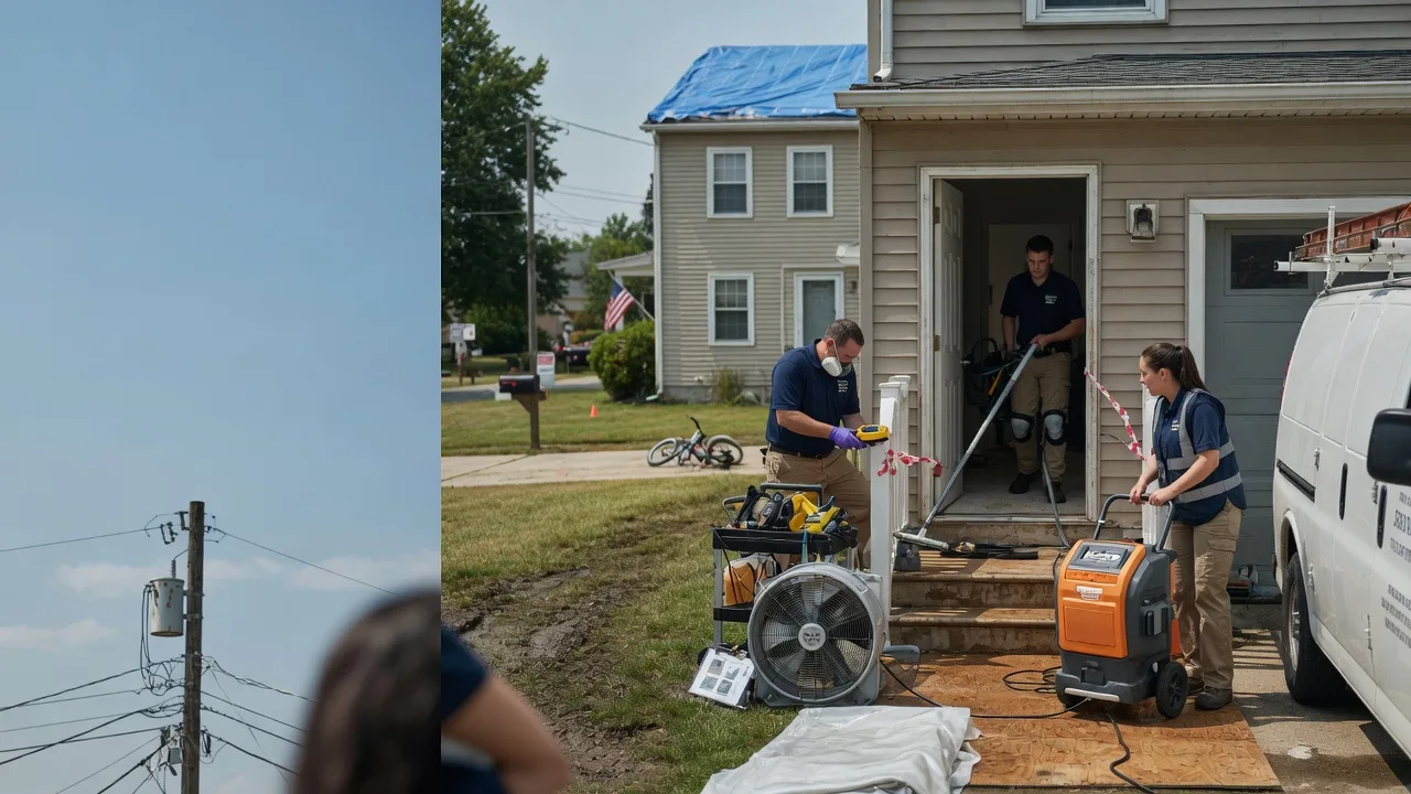 Water Damage Repair in Milford, PA near me